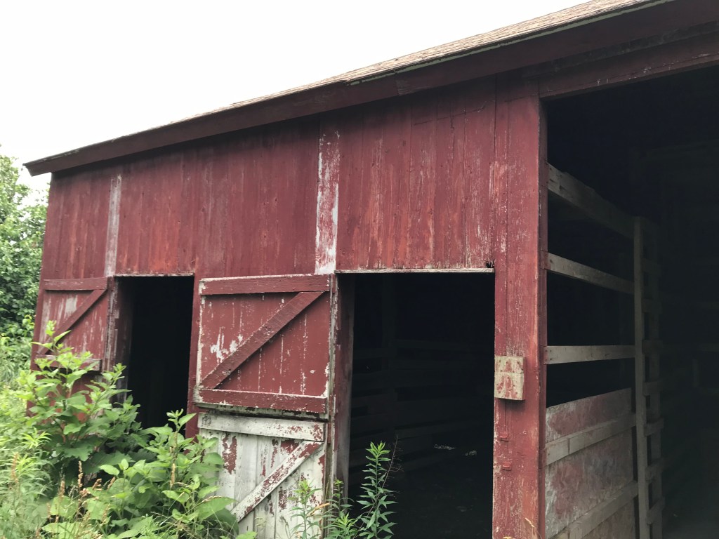 Exterior of photo of barn